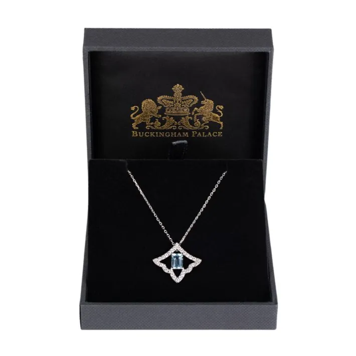 Royal Collection Shop Brazilian Aquamarine Necklace* Necklaces