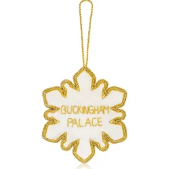 Royal Collection Shop Buckingham Palace Crystal Snowflake Decoration* Decorations
