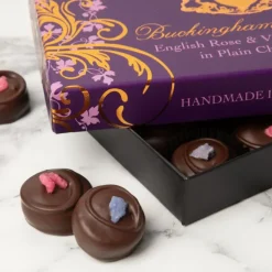 Royal Collection Shop Buckingham Palace English Rose And Violet Creams* Confectionery & Chocolates