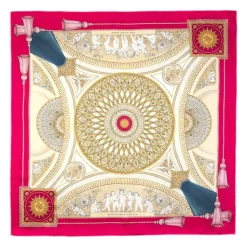 Royal Collection Shop Buckingham Palace Music Room Silk Scarf* Scarves
