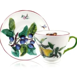 Royal Collection Shop Chelsea Porcelain Coffee Cup & Saucer* Chelsea Porcelain