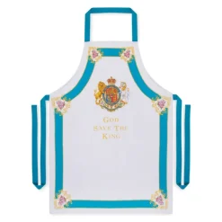 Royal Collection Shop Coat Of Arms Apron* His Majesty The King'S 75Th Birthday