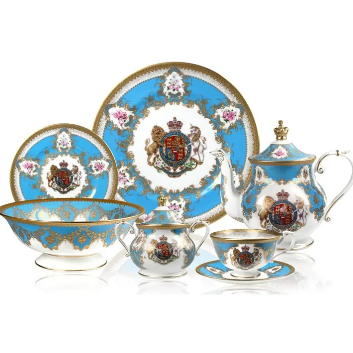 Royal Collection Shop Coat Of Arms Sugar Bowl* Plates & Bowls