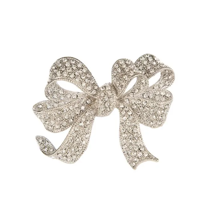 Royal Collection Shop Crystal Bow Brooch* Brooches