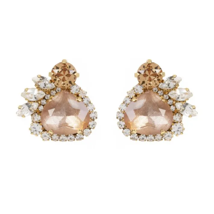 Royal Collection Shop Vicki Sarge Pink Stud Earrings* Earrings